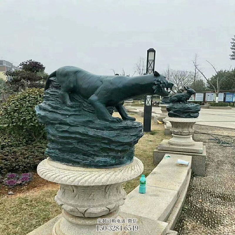 旅游区摆放-十二生肖体系-地支雕塑