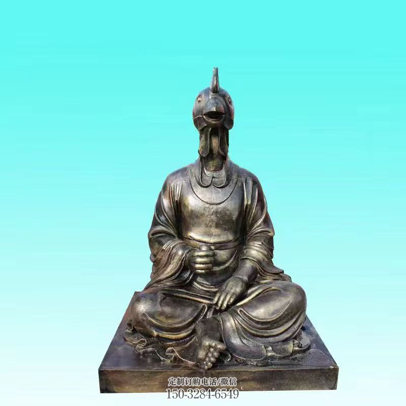 步行街展示-十二生肖起源-图腾雕塑