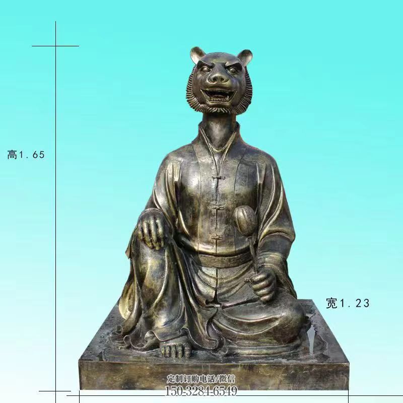广场形象-十二生肖体系-民间雕塑