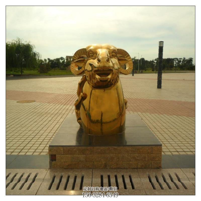 商场素材-十二生肖文化-民间雕塑