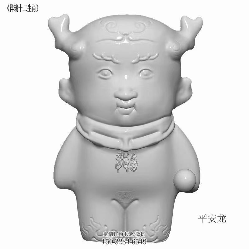 广场形象-十二生肖体系-民间雕塑