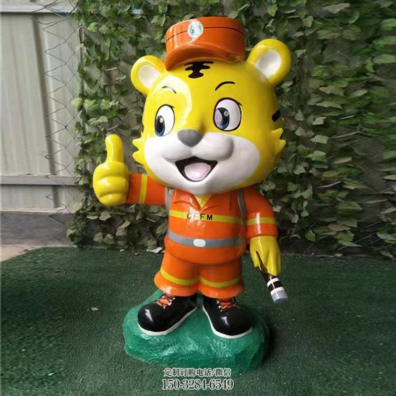 彩色种类-十二生肖文化-动物雕塑